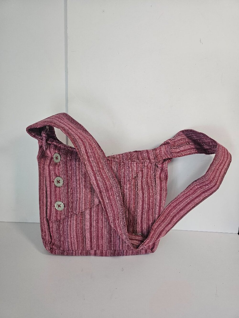 OGIO Crossbody Purple Stripes Organizer Boho Gorpcore Casual